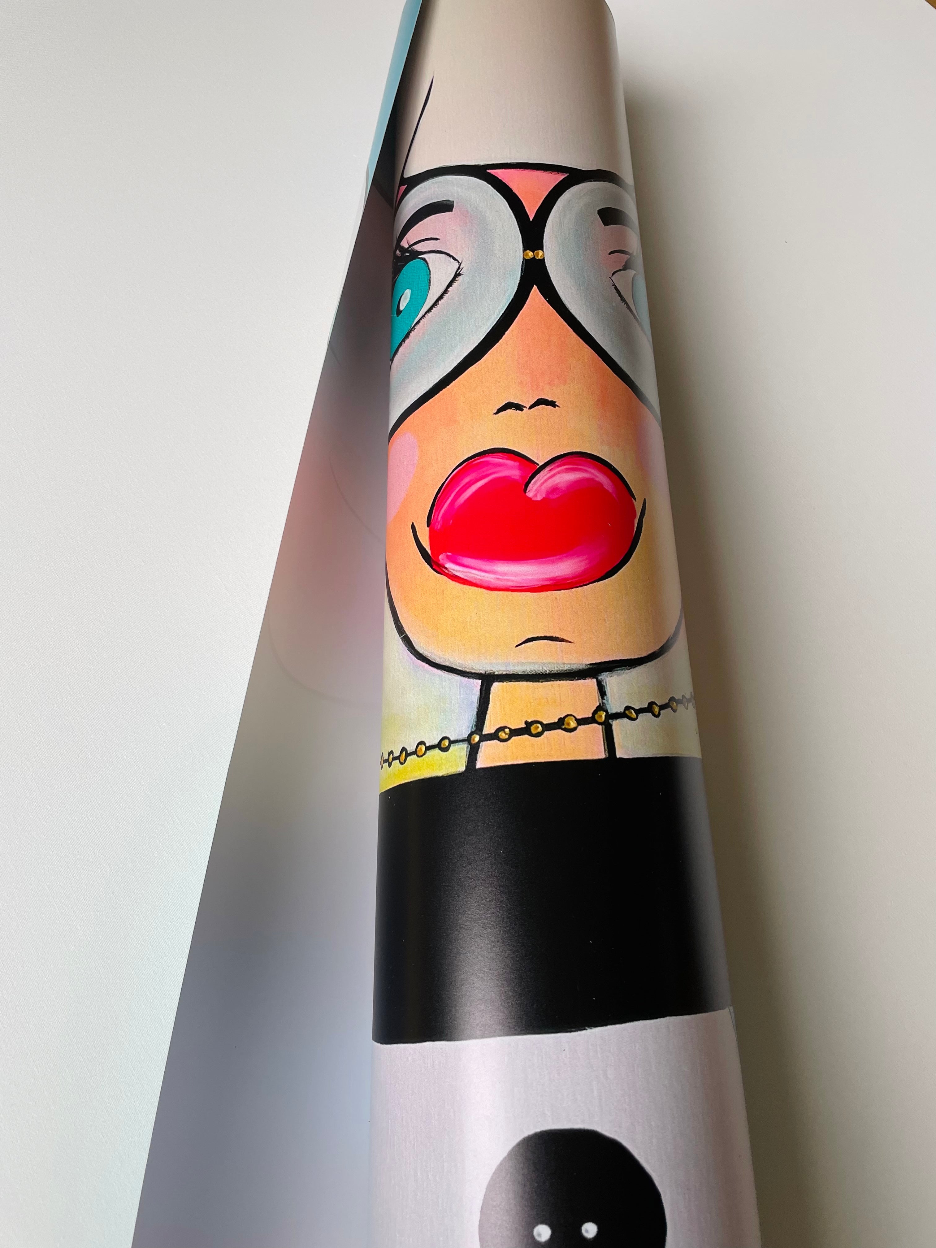 Hochwertiger limitierter Druck - Madame Coco