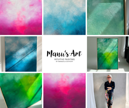 2-Tages-Workshop: „Flow mit Strukturpaste & intensiven Farbtönen“ am 31.10. + 1.11.2025