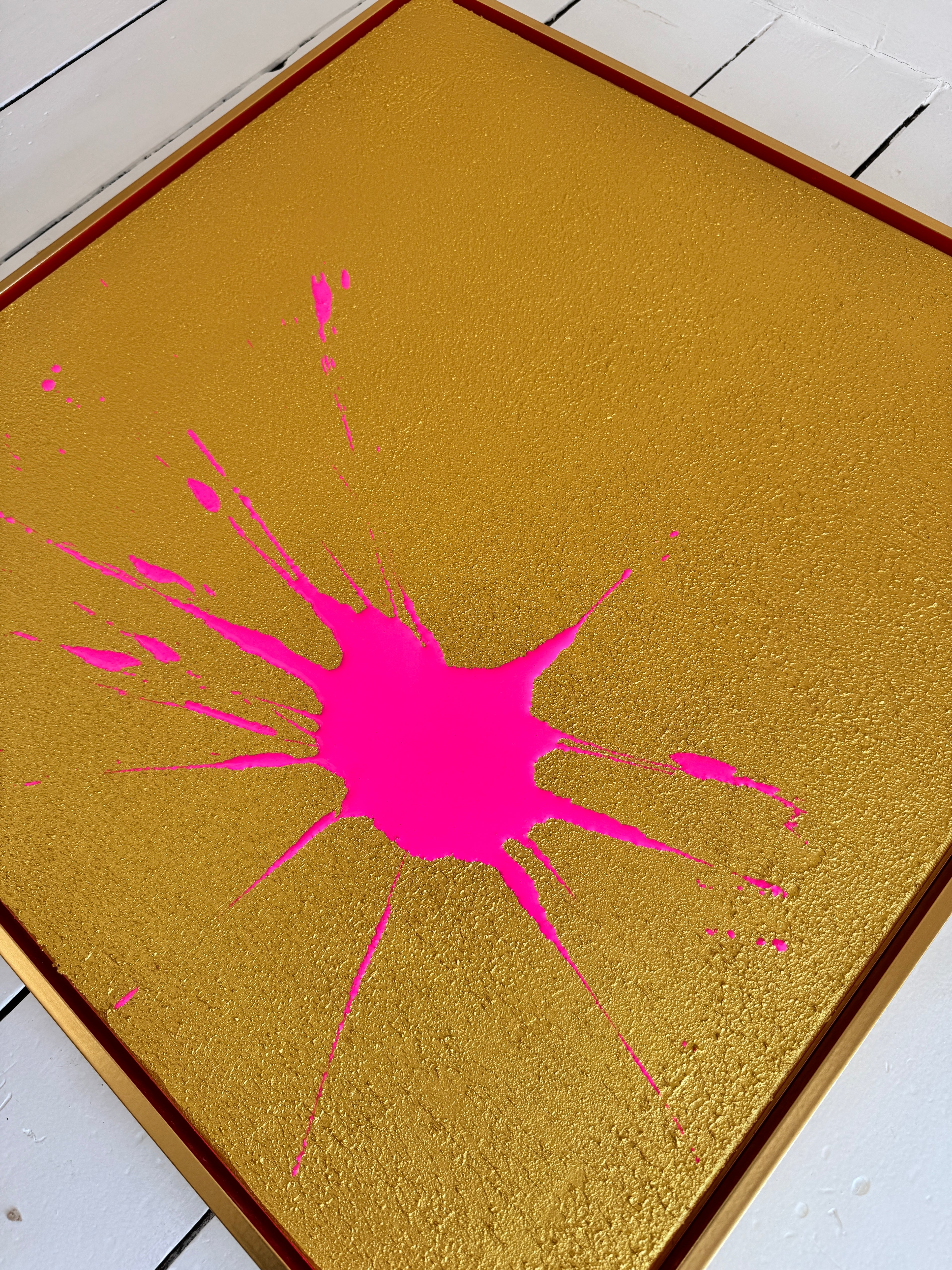 Auftragsarbeit Pink Splash