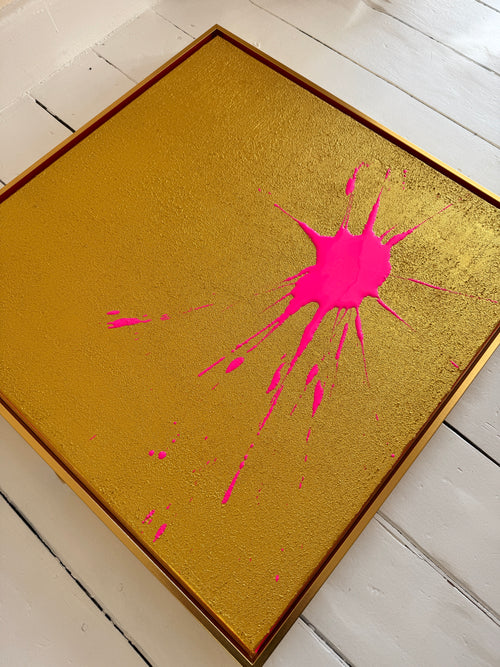 Auftragsarbeit Pink Splash