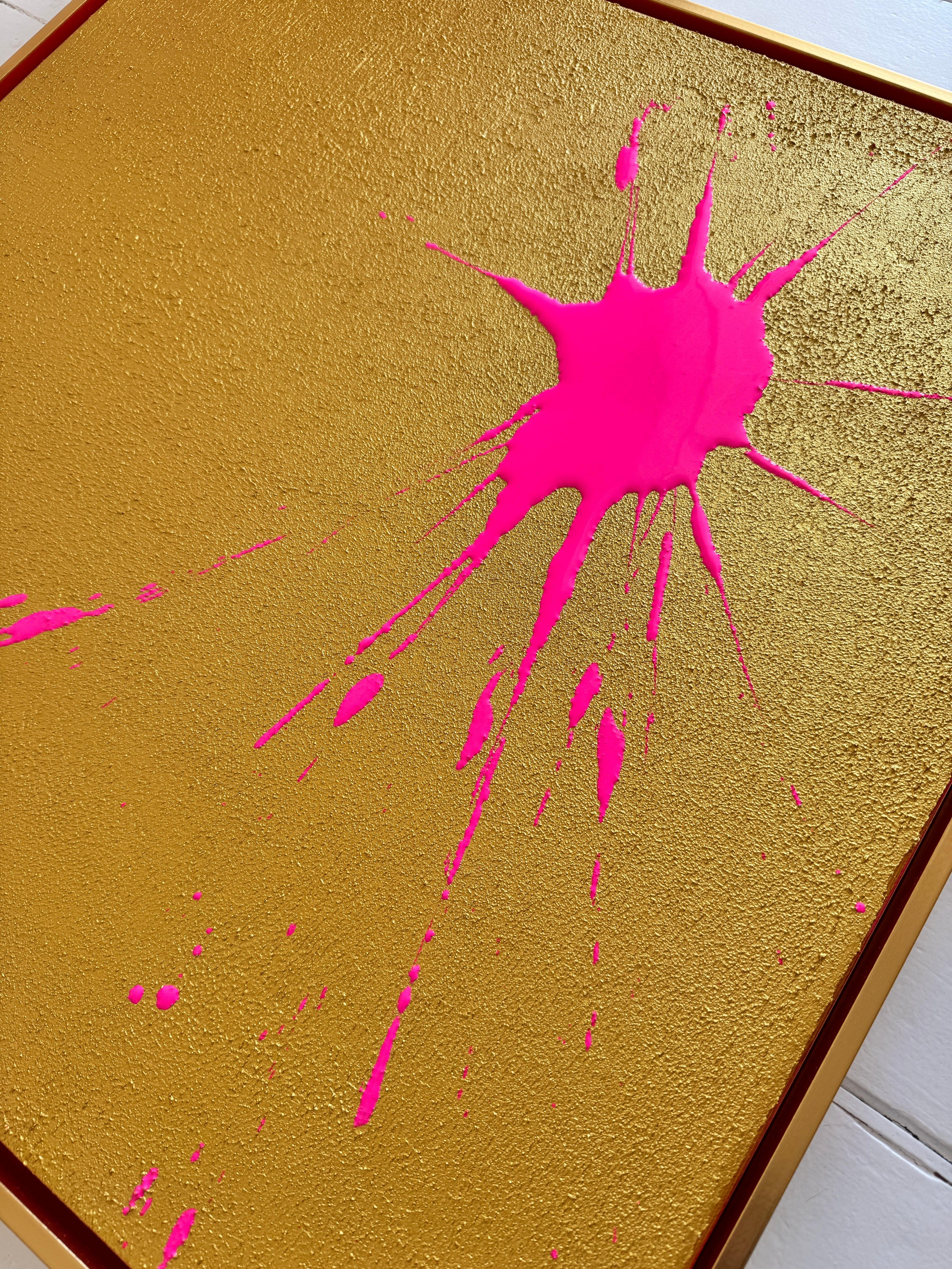 Auftragsarbeit Pink Splash