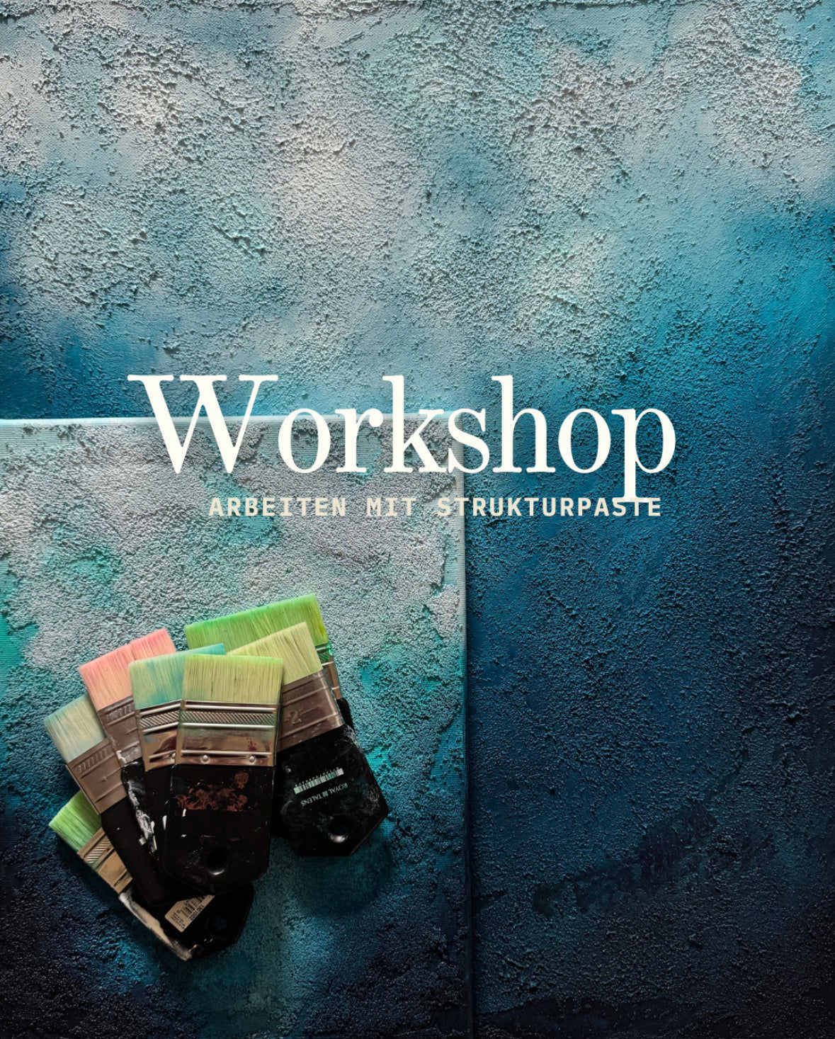 2-Tages-Workshop: „Flow mit Strukturpaste & intensiven Farbtönen“ am 31.10. + 1.11.2025