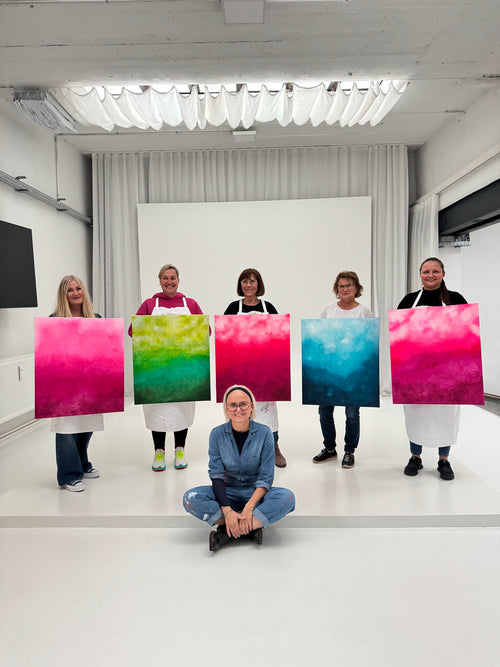 2-Tages-Workshop: „Flow mit Strukturpaste & intensiven Farbtönen“ am 20.03. + 21.03.2026