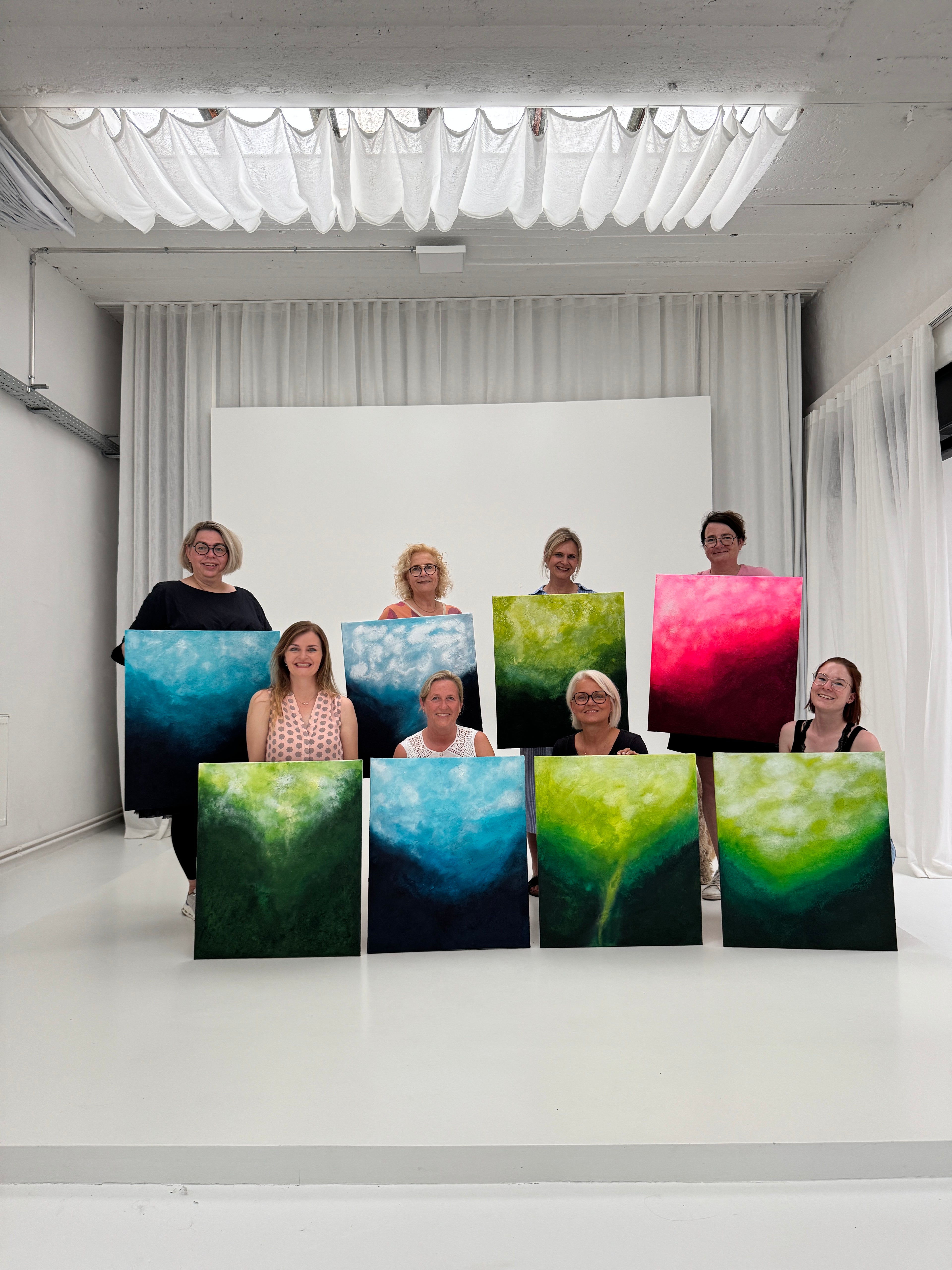 2-Tages-Workshop: „Flow mit Strukturpaste & intensiven Farbtönen“ am 20.03. + 21.03.2026