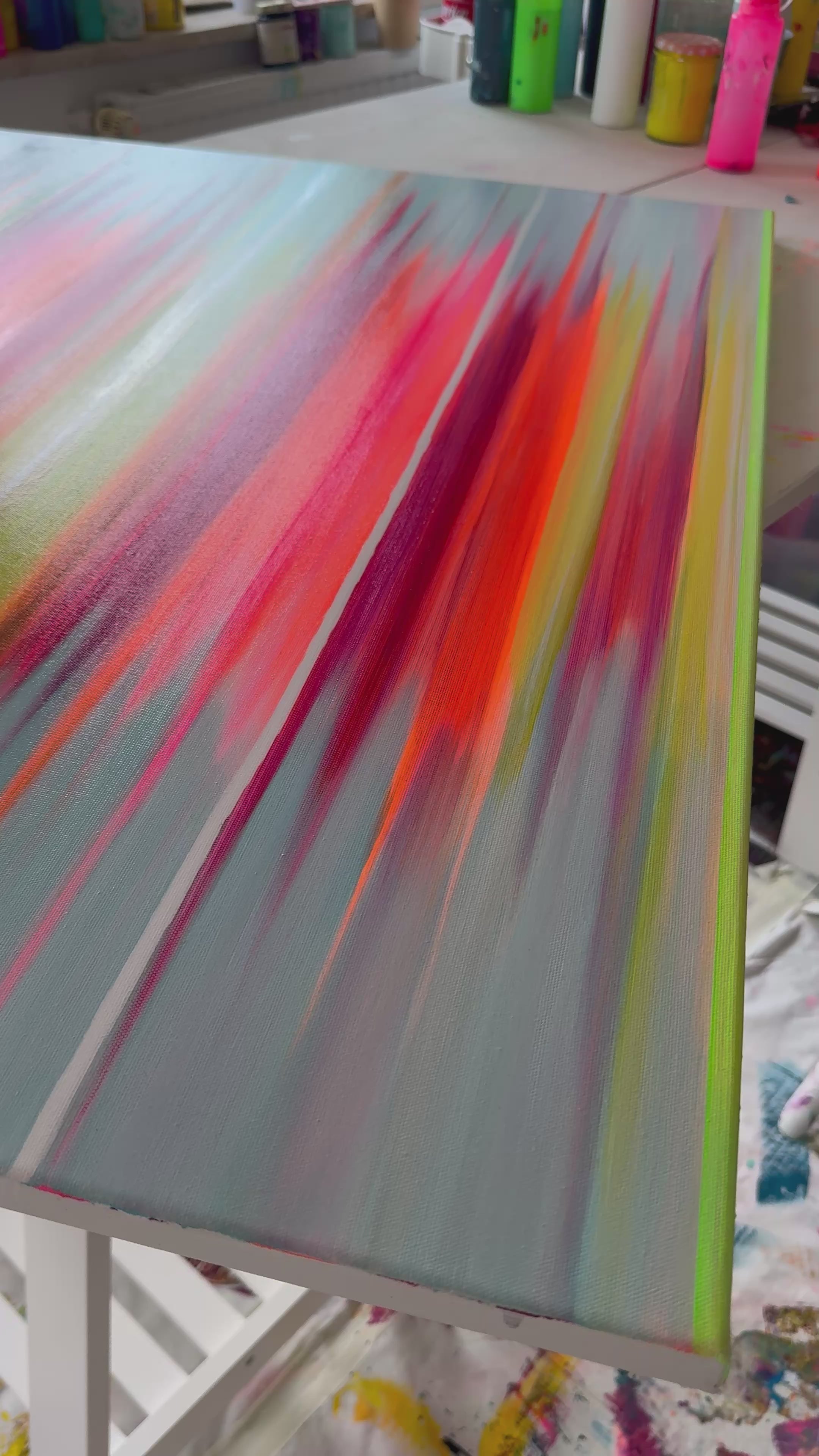 Colourstripes „Bleue“