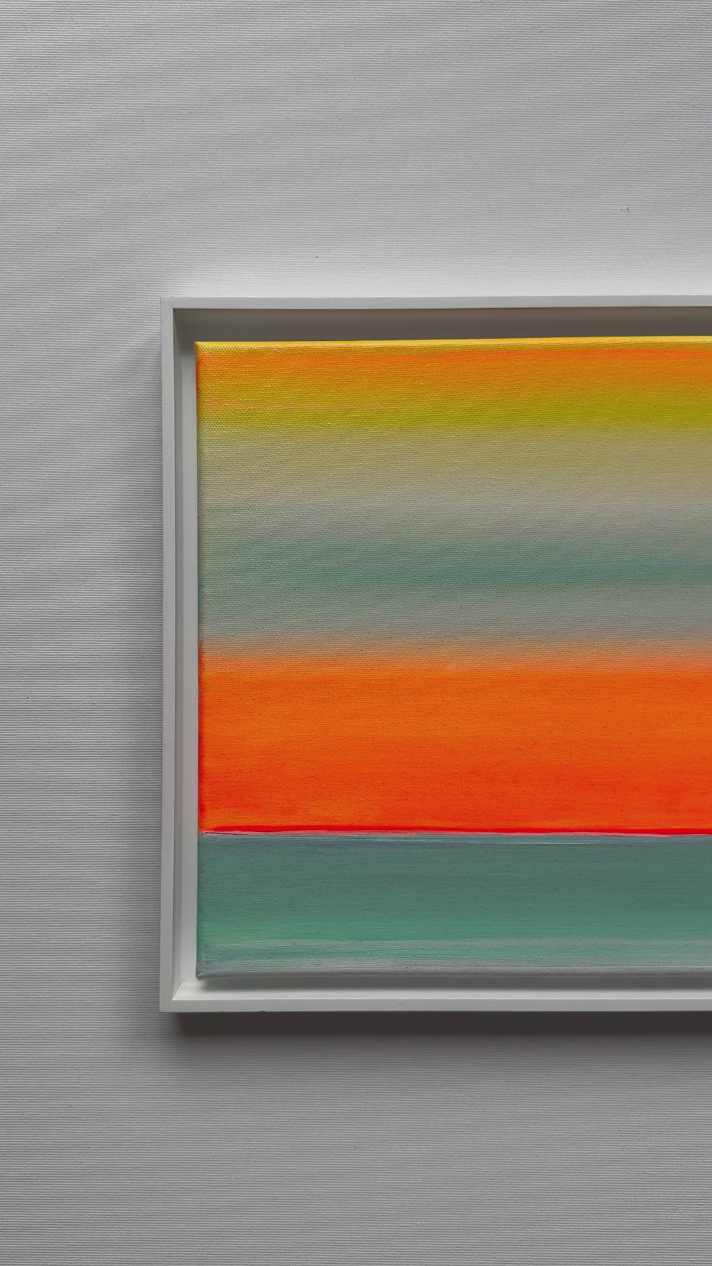 Minimalismus Horizon I Mallorquini - 30 x 30 cm
