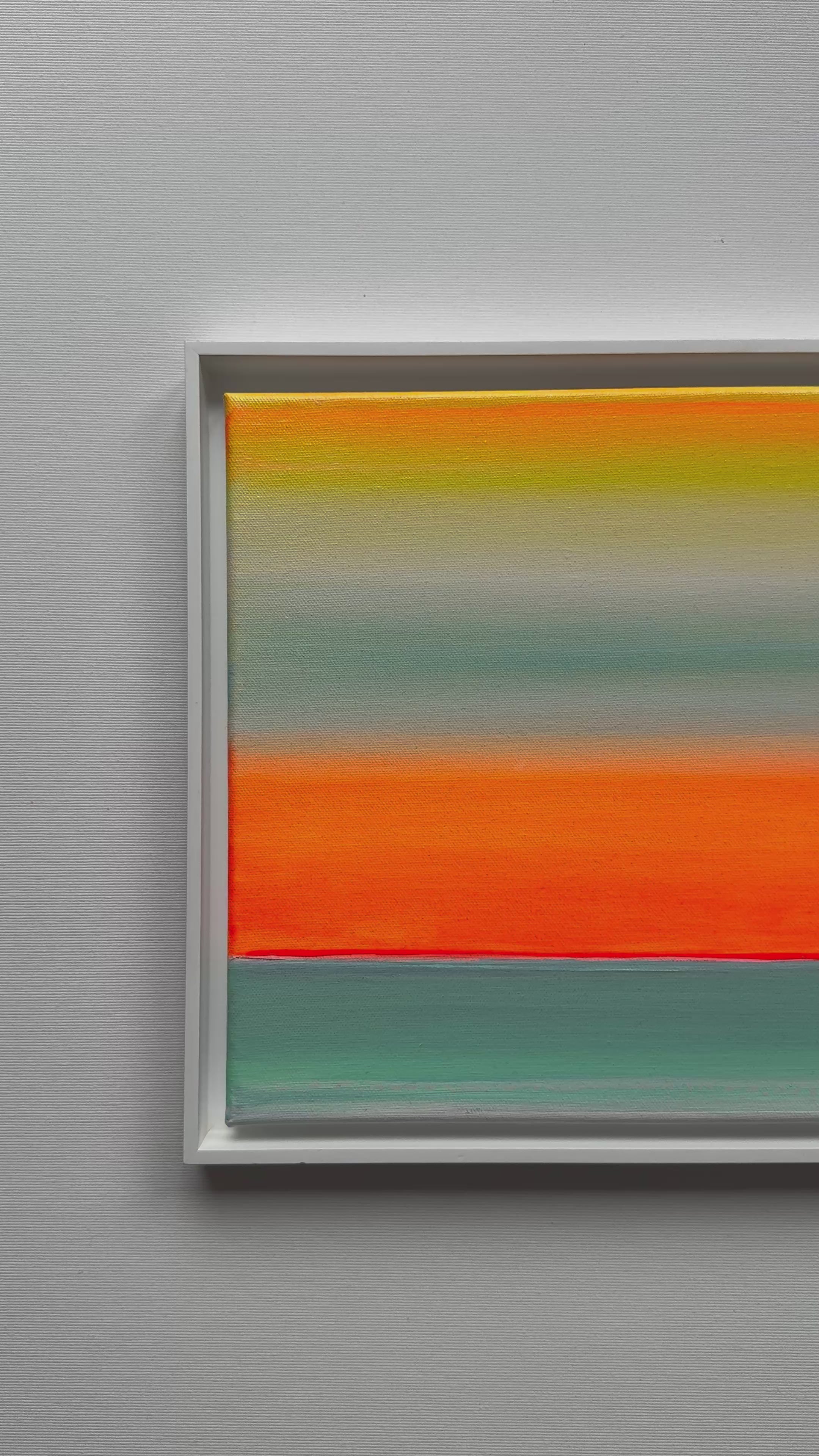 Minimalismus Horizon I Mallorquini - 30 x 30 cm